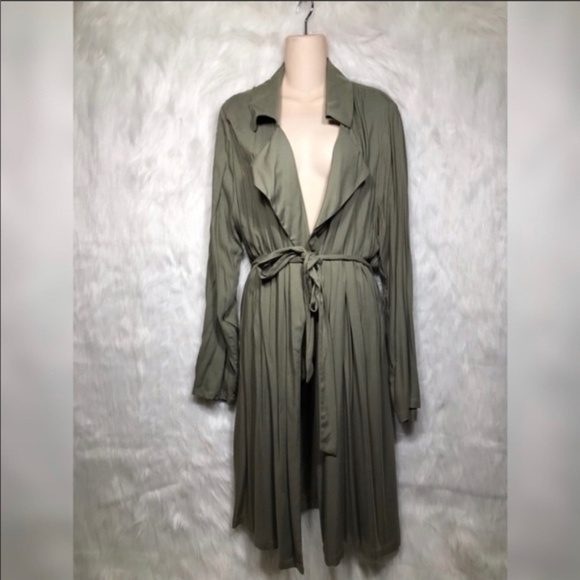 Forever 21 Jackets & Blazers - Maxi trench coat duster with belt